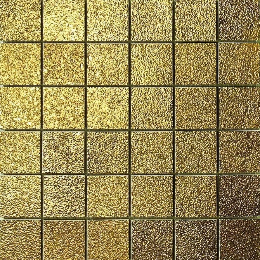 Settecento Musiva Oro 4.5x4.5 Su Rete 28.6x28.6
