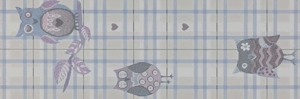 Settecento Regent Street City Owl Azzurro A 24x72