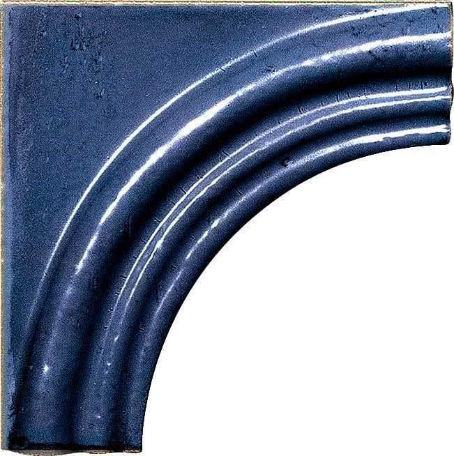 Settecento The Traditional Style Blue Navy Girospecchio 15x15
