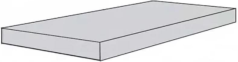 Tagina Concreta Elemento L Grigio Scuro 20 mm SX 33x120