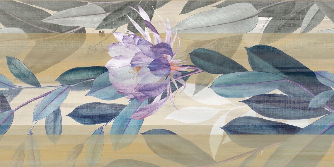 Tagina Decors Gardens Giallo A 60x120