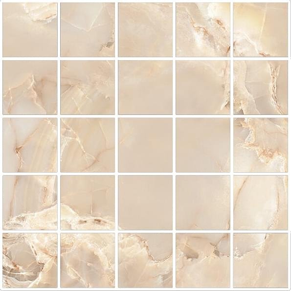 Tagina Onice Reale Mosaico Ambra 30x30