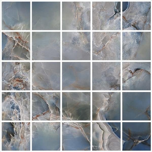 Tagina Onice Reale Mosaico Oceano 30x30