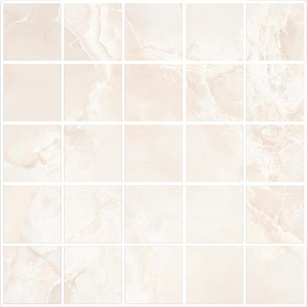 Tagina Onice Reale Mosaico Rosa 30x30