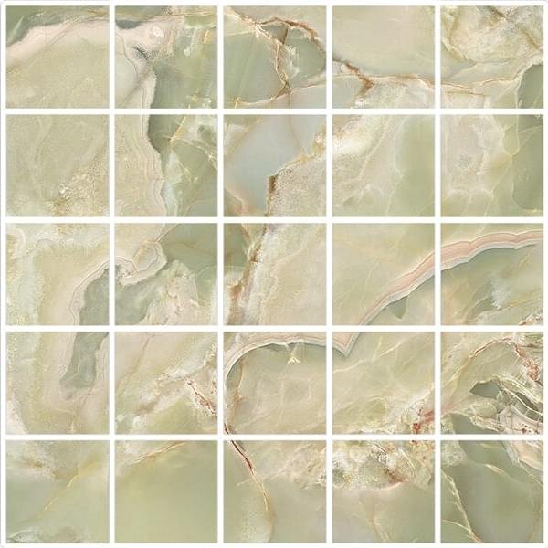 Tagina Onice Reale Mosaico Smeraldo 30x30