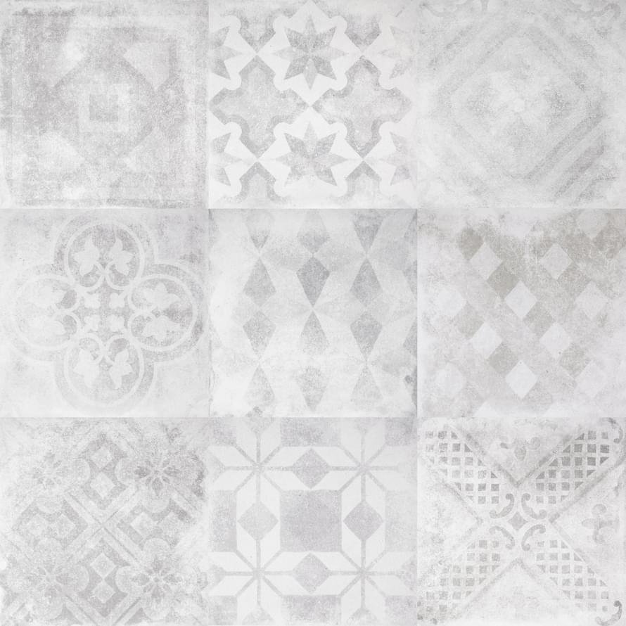 Terratinta Betonepoque White Grey Decor Mix 20x20