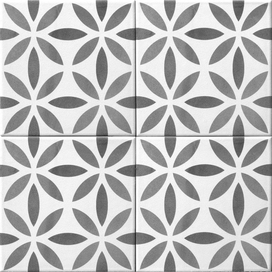 Tonalite Aquarel Decoro Antares Grigio 15x15