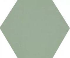 TopCer Базовая Плитка Light Green Hex 10x10