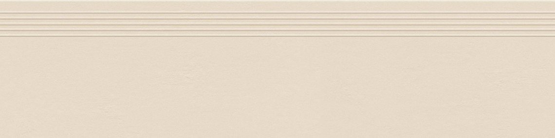 Tubadzin Industrio Stopnica Ivory 29.6x119.8
