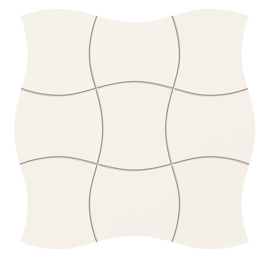 Tubadzin Royal Place White 29.3x29.3