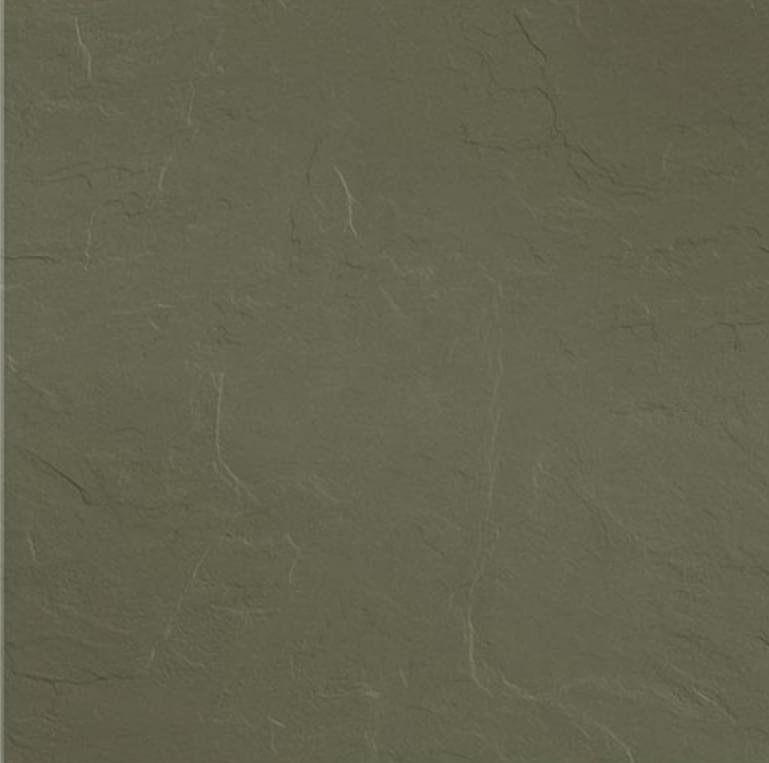 Уральский Гранит Рельеф Хаки Моноколор 60x60