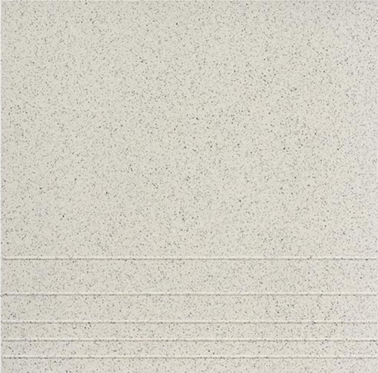 Уральский Гранит Ступени Серо-Бежевый Соль-Перец 30x30