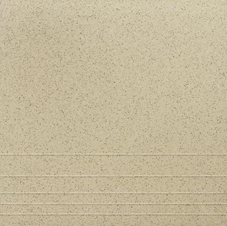 Уральский Гранит Ступени Желтый Соль-Перец 30x30