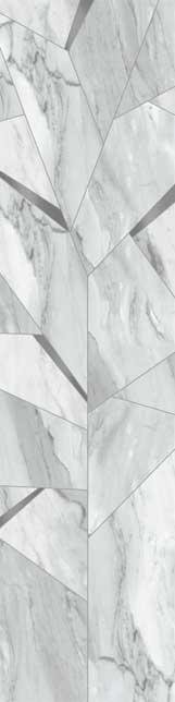 Vallelunga Cut On Size Composizione Albero Argenta Acciaio 60x240
