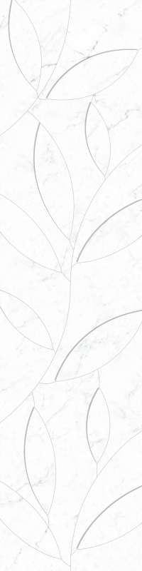 Vallelunga Cut On Size Composizione Foglie Carrara 60x240