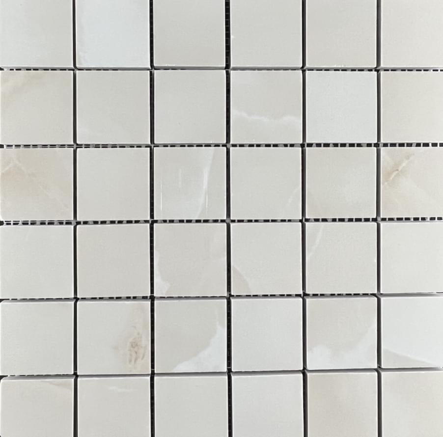 Velsaa Onix Prizma Crema Mosaic 30x30