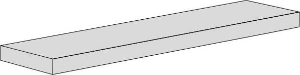 Versace Emote Gradone Angolare Sx Crema Marfil 32x78