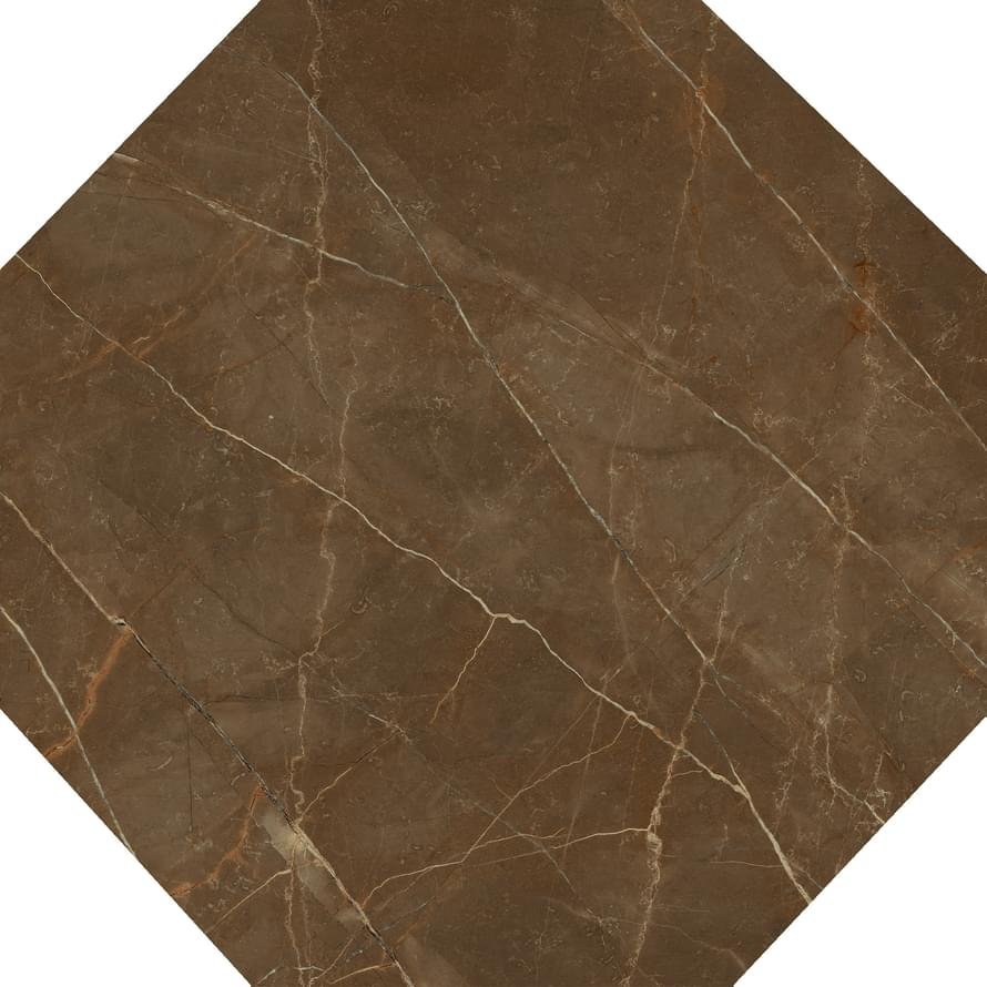 Versace Emote Mosaico Ottagono Pulpis Marrone 39x39