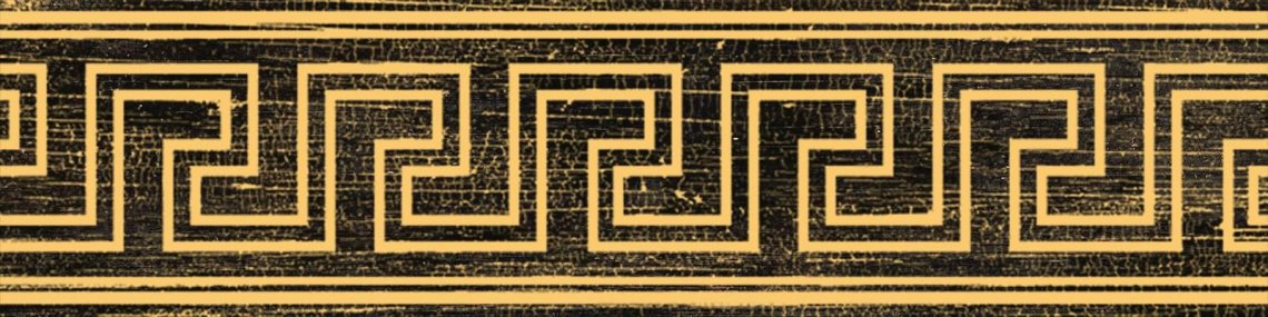 Versace Eterno Fascia Greca Oro Carbon 20x80