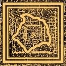 Versace Eterno Tozzetto Medusa Oro Brown 6.7x6.7