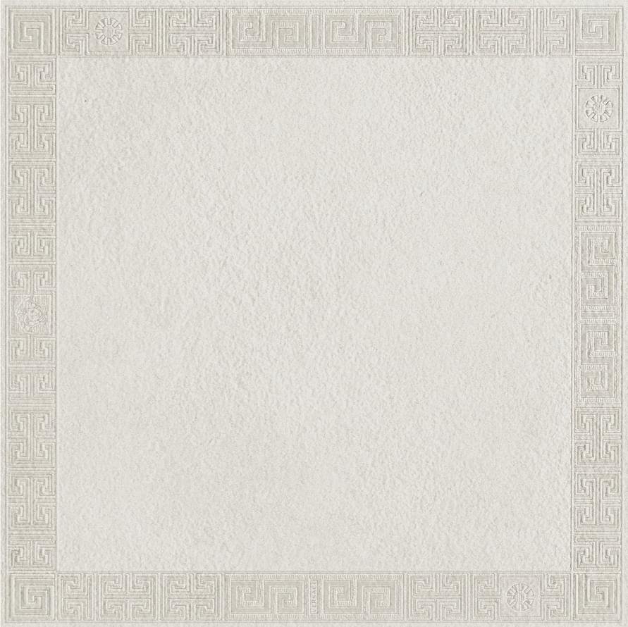 Versace Greek Cassettone Bianco 40x40