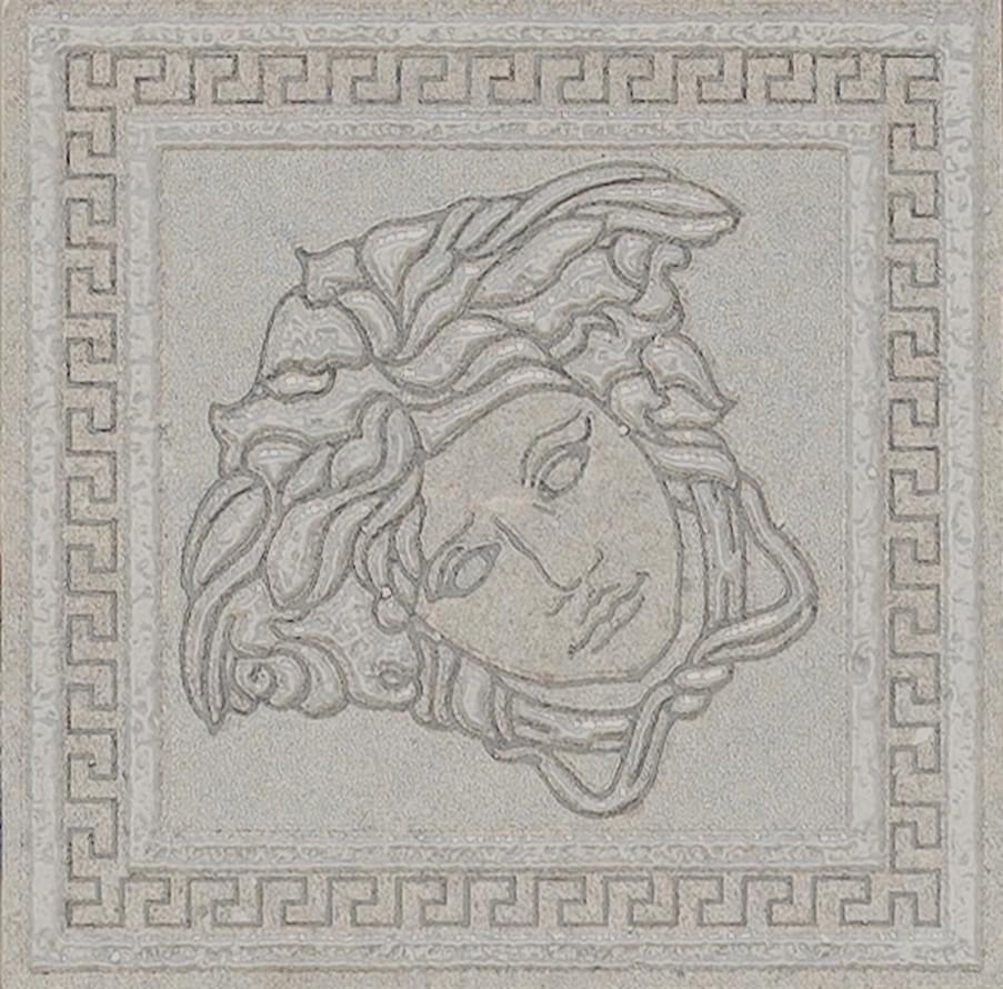 Versace Greek Tozzetto Grigio 4x4