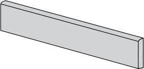 Versace Marble Battiscopa Molato Marrone 8x58.5