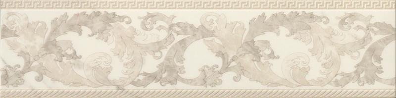 Versace Marble Fascia Barocca Bianco 14.4x58.5 Versace Marble Fascia Barocca Bianco 14.4x58.5