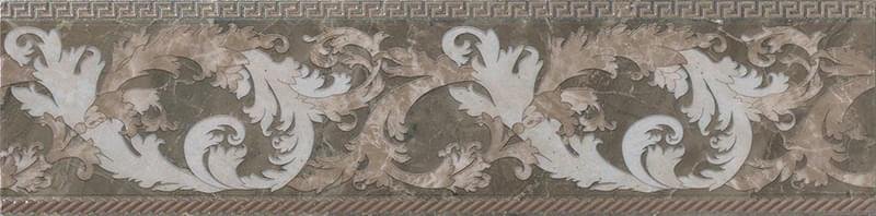 Versace Marble Fascia Barocca Grigio 14.4x58.5