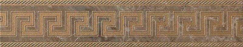 Versace Marble Fascia Greca Marrone 11.5x58.5 Versace Marble Fascia Greca Marrone 11.5x58.5