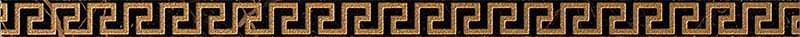 Versace Marble Fascia Greca Nero 2.7x58.5