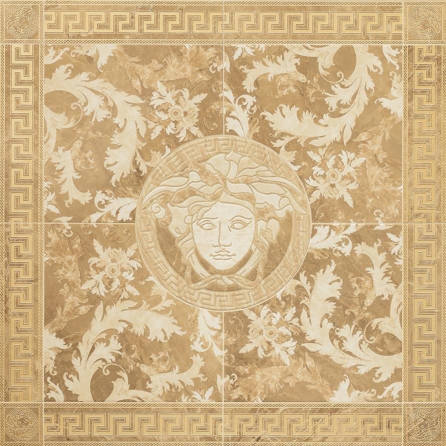 Versace Marble Rosone Oro 117.2x117.2