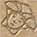 Versace Marble Tozzetto Medusa Oro Sabbia 2.7x2.7