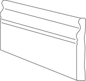 Versace Palace Gold Battiscopa Greca Oro 9.8x39.4