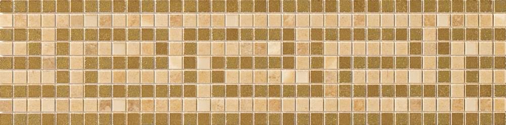 Versace Vanitas Fascia Greca Gold Beige 9.8x39.4