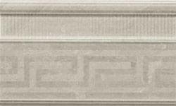 Versace Venere Battiscopa Fascia Rilievo Grigio 15x25