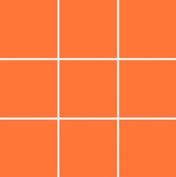 VitrA Color Ral 2003 Orange Matt Nn 10x10 30x30