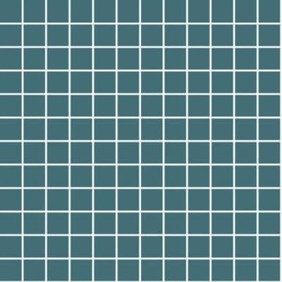 VitrA Color Ral 2004030 Dark Turquoise Glossy Nn 2.5x2.5 30x30