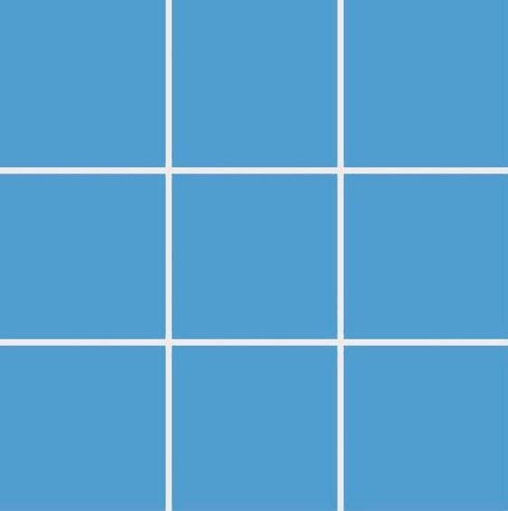 VitrA Color Ral 2606030 Cool Blue Glossy Nn 10x10 30x30