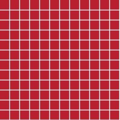 VitrA Color Ral 3000 Red Glossy Dm 2.5x2.5 30x30
