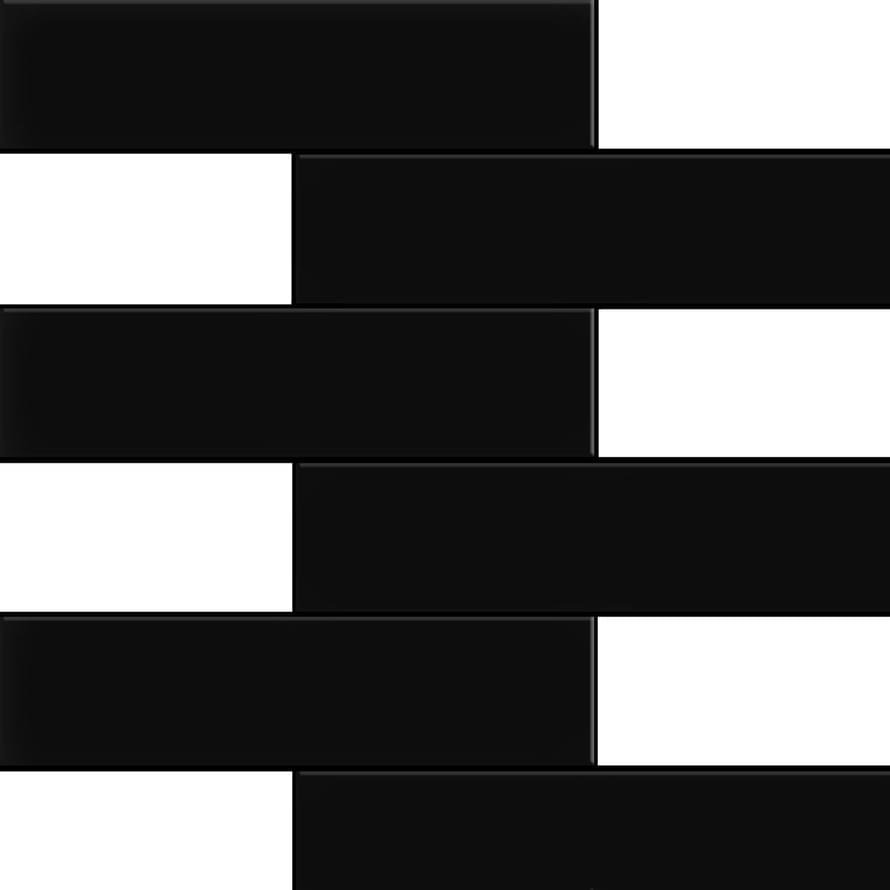 VitrA Miniworx Ral 0001500 Black Brick Matt Nn 5x20 30x30