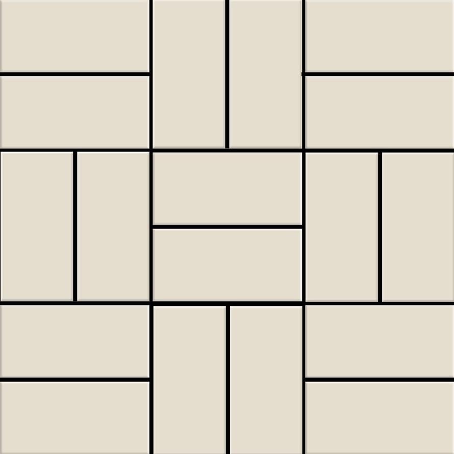 VitrA Miniworx Ral 0958010 Light Mink Crosshatch Glossy Nn 5x10 30x30