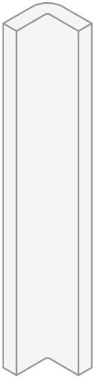 VitrA Miniworx Ral 0958010 Light Mink Internal Beading Sit-In Matt 2x20