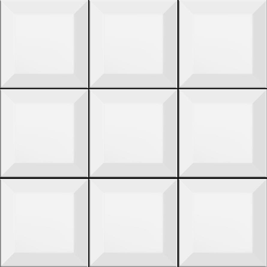 VitrA Miniworx Ral 9016 White Metro Glossy Nn 10x10 30x30