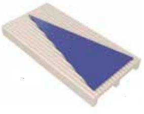 VitrA Pool Ral 5002 Cobalt Blue Direction Mark 1 Matt 12.5x25