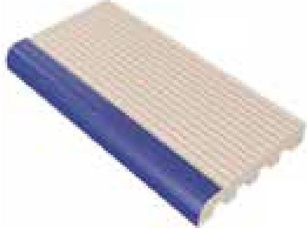 VitrA Pool Ral 5002 Cobalt Blue Edge Glossy 12.5x25 VitrA Pool Ral 5002 Cobalt Blue Edge Glossy 12.5x25