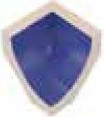 VitrA Pool Ral 5002 Cobalt Blue Right Angled Down In Internal Corner Glossy 5.5x5.5