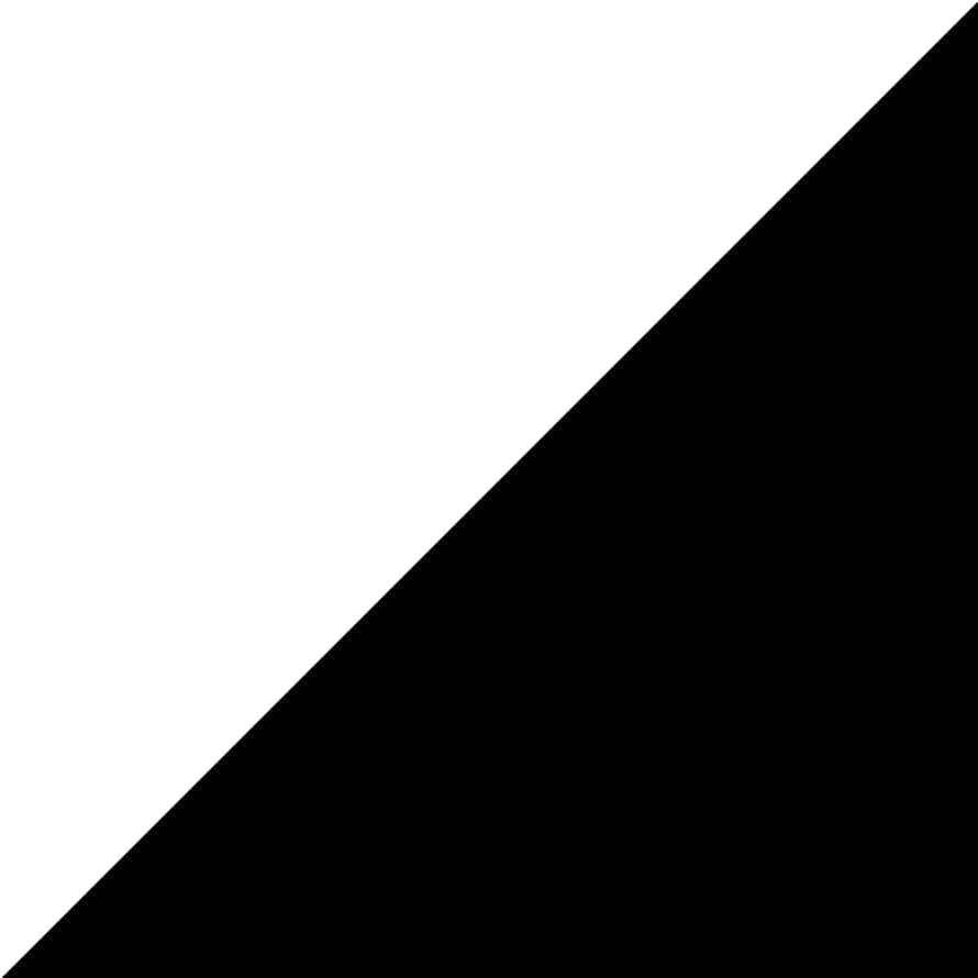 VitrA Retromix Black And White Triangle Large Matt 15x15
