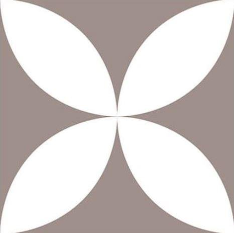 VitrA Retromix Warm Circle Negative Large Matt 15x15