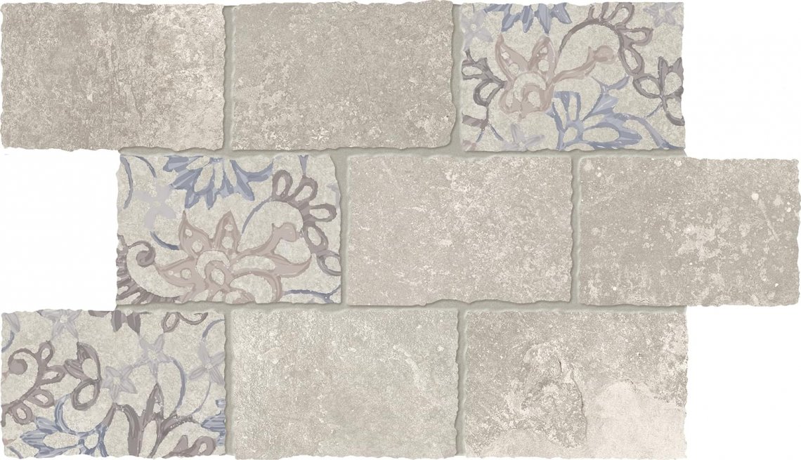 Viva Heritage Mosaico Major Florita Deco Beige 30x45